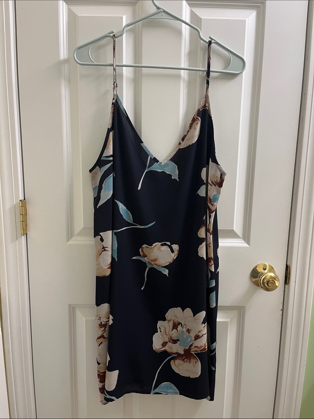 Shein Floral Slip Dress with Adjustable Straps